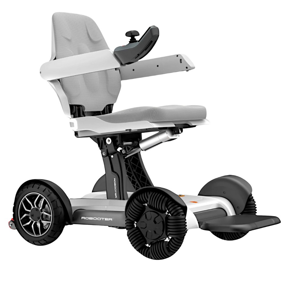 Robooter X40 Folding Powerchair – Automatic Fold, Omnidirectional Wheels, App Control & Dual Suspension