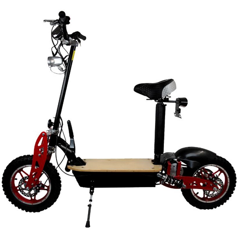 Zipper 1000W Off-Road Electric Scooter – 12” Tyres, 48V Battery, Foldable, Padded Seat, Teens & Adults 14+