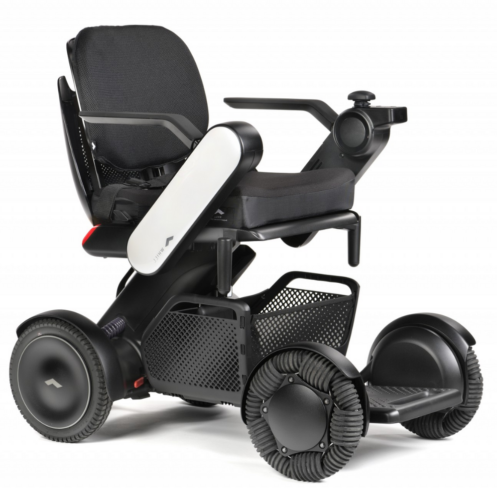 Whill Model C2 Powerchair – Omni-Wheel Mobility, Bluetooth Control, Quick Disassembly, Airline-Friendly Battery