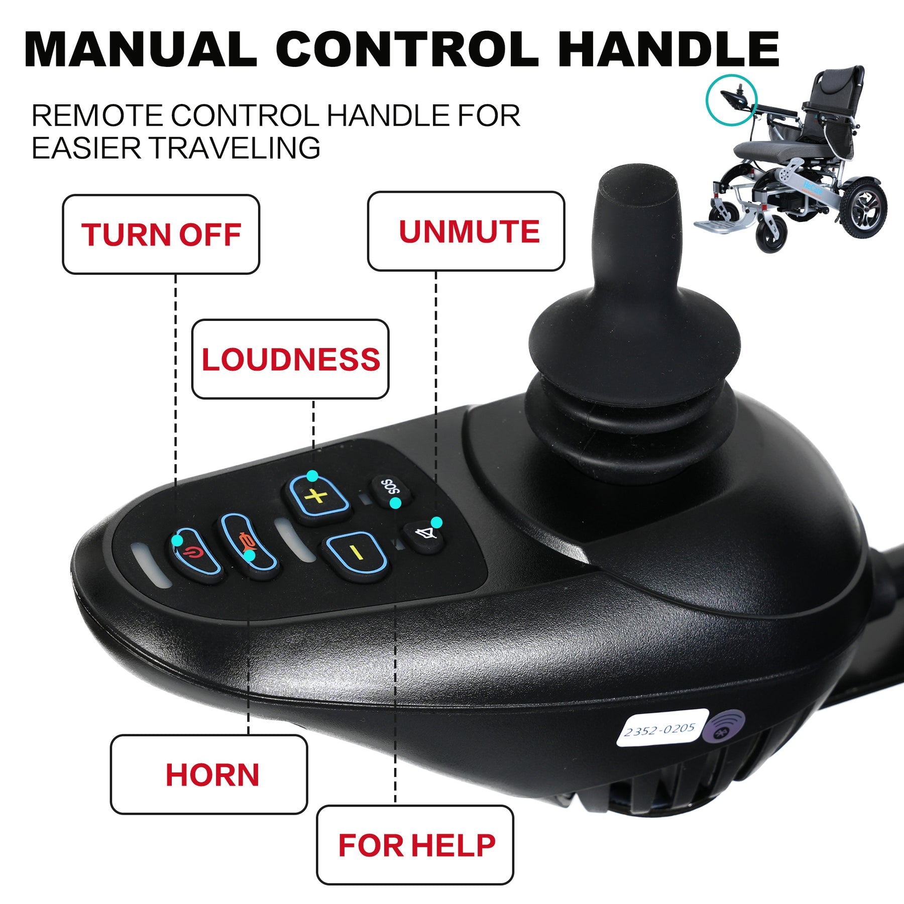 SK8000 Lightweight Folding Electric Wheelchair – 24kg, 4mph, Remote-Controlled Mobility Chair