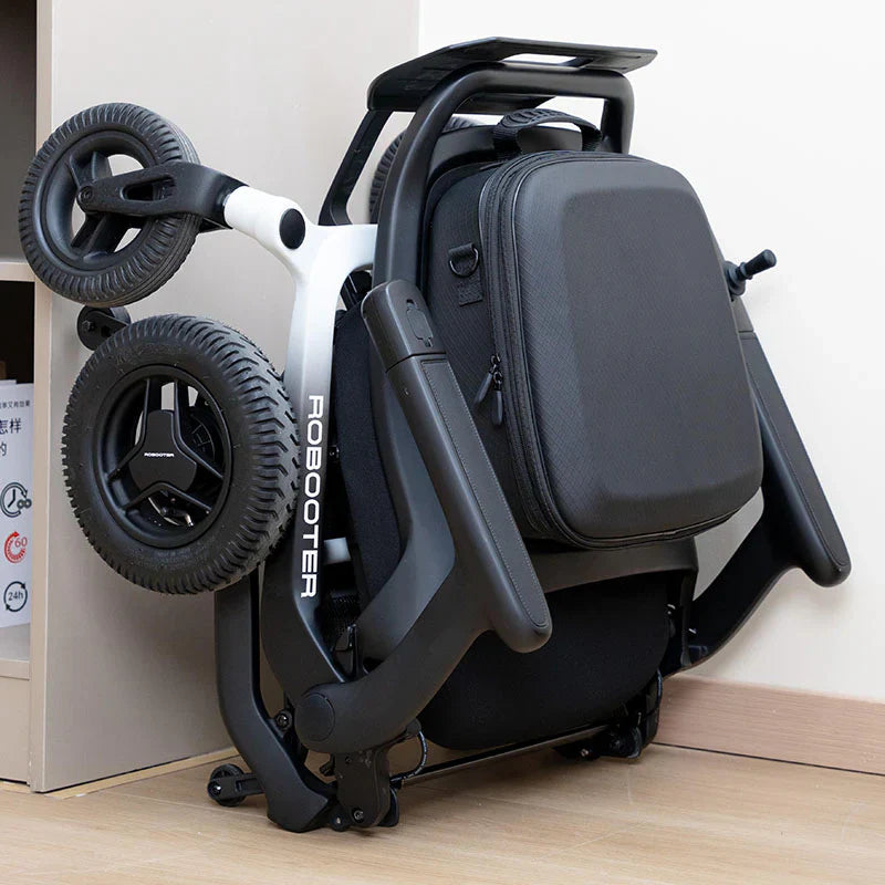 Robooter E80 Ultra Folding Powerchair – Lightweight Carbon Fibre Electric Wheelchair