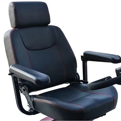 Komfy 4 Mobility Scooter – 4 mph, 25-Mile Range, Luxury Swivel Captain’s Seat & Suspension