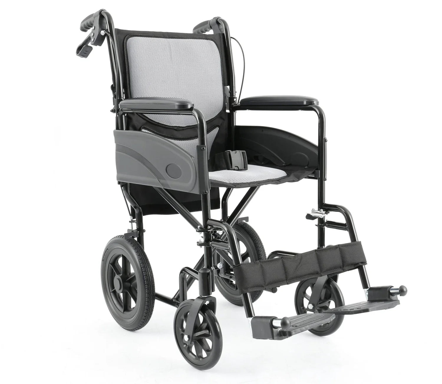 Ultra-Lightweight Folding Wheelchair with Cushioned Seat – Just 11kg