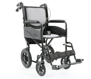 Ultra-Lightweight Folding Wheelchair with Cushioned Seat – Just 11kg