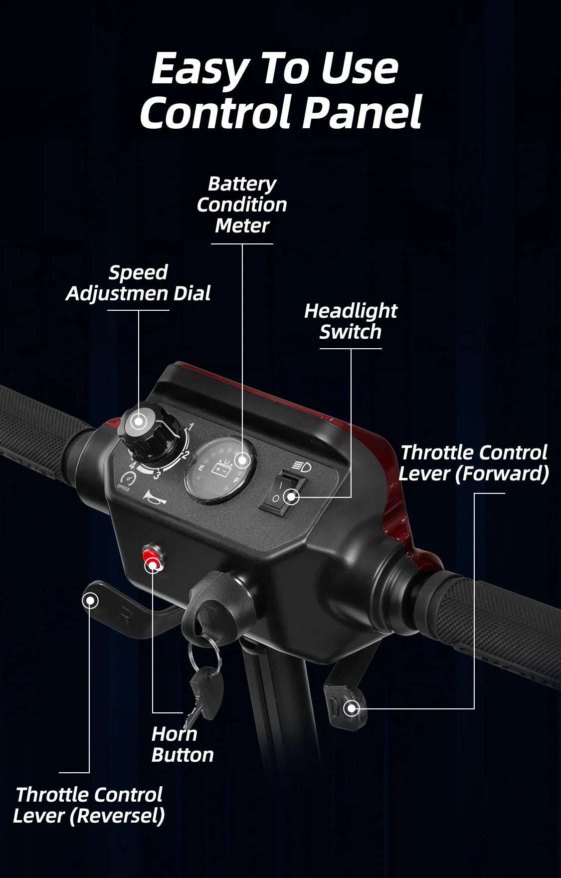 Welzo MyMobility Scooter – Lightweight Foldable Electric Mobility Scooter for Easy Travel
