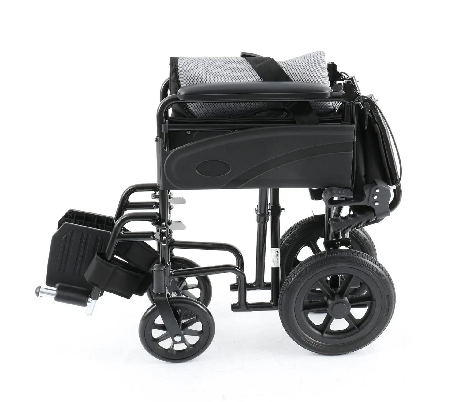Ultra-Lightweight Folding Wheelchair with Cushioned Seat – Just 11kg
