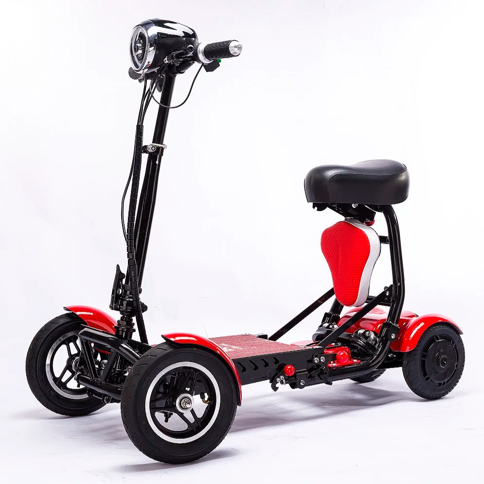 MyMobility Foldable Electric Mobility Scooter – Dual Motor, 4-Wheel, 25km Range, Compact & Travel-Friendly