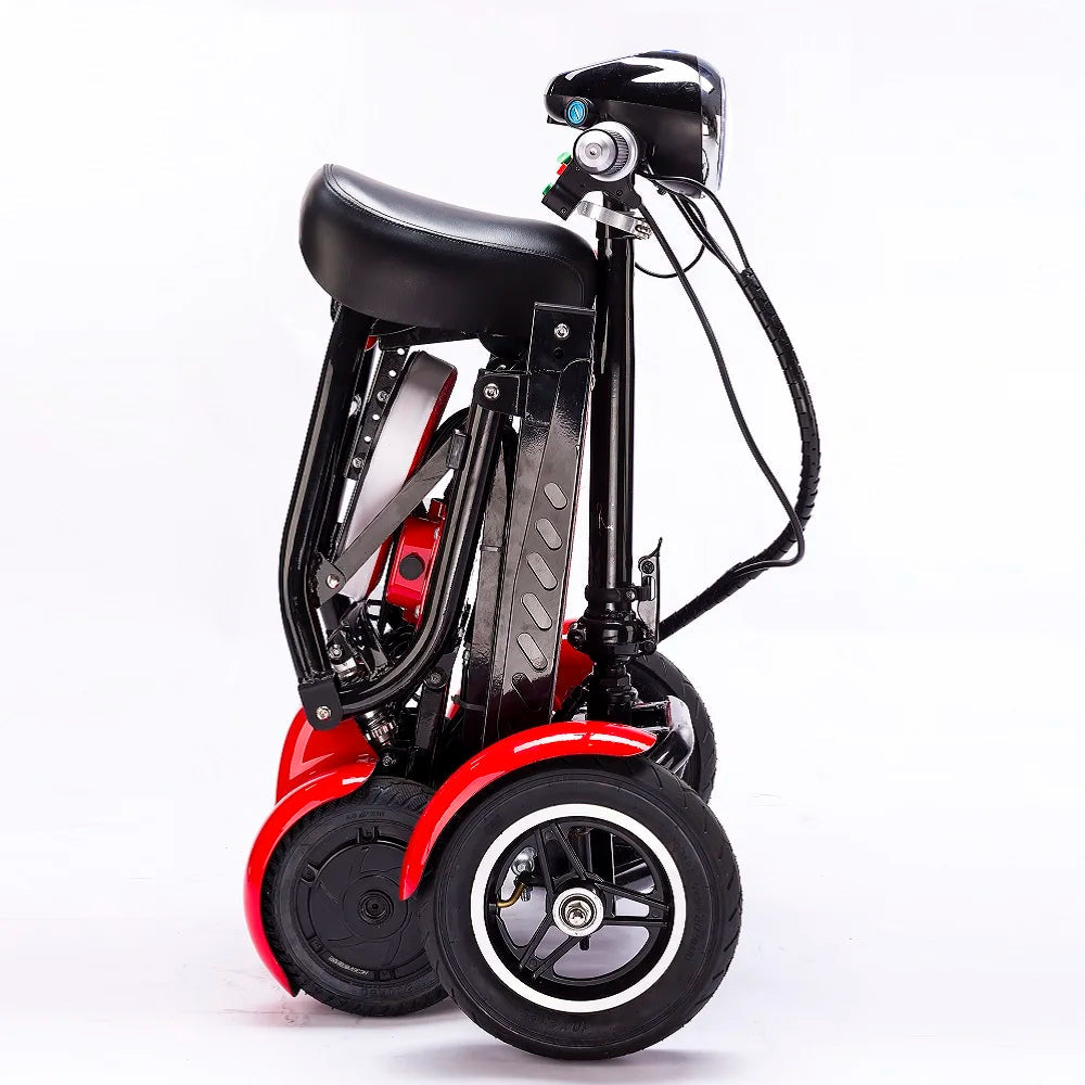 MyMobility Foldable Electric Mobility Scooter – Dual Motor, 4-Wheel, 25km Range, Compact & Travel-Friendly