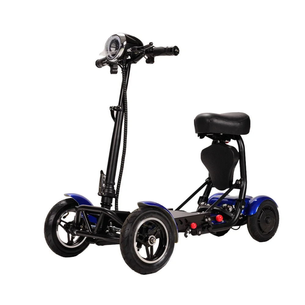 MyMobility Foldable Electric Mobility Scooter – Dual Motor, 4-Wheel, 25km Range, Compact & Travel-Friendly