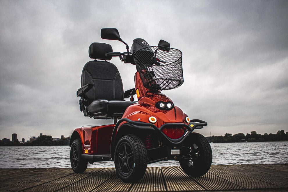 Mini Crosser X1 Mobility Scooter – All-Terrain, 8mph, Class 3 Road-Legal, Hand-Built in Europe