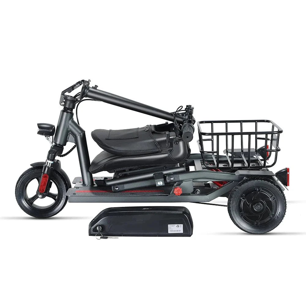TriGlide Lightweight Folding 3-Wheel Mobility Scooter