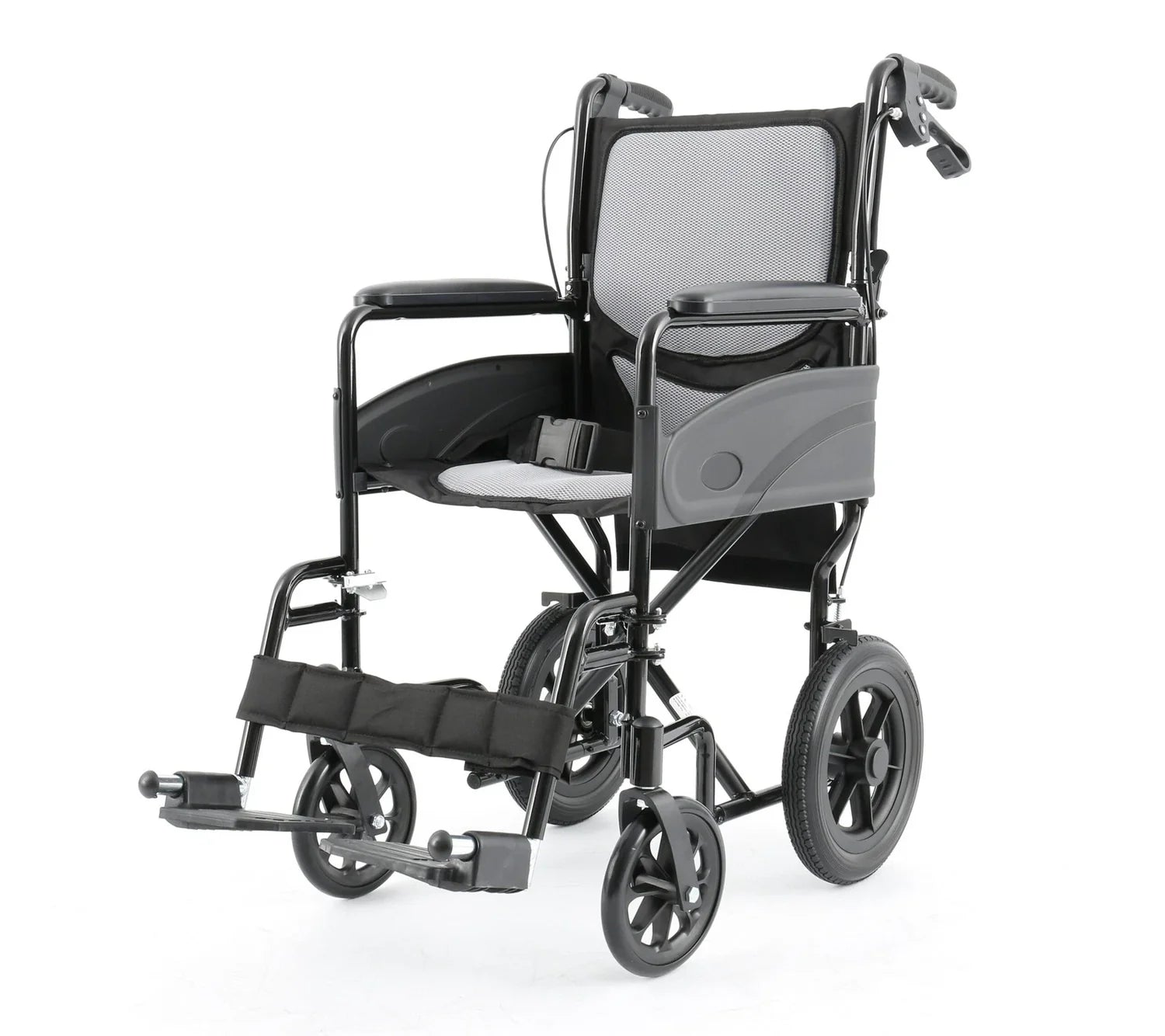 Ultra-Lightweight Folding Wheelchair with Cushioned Seat – Just 11kg