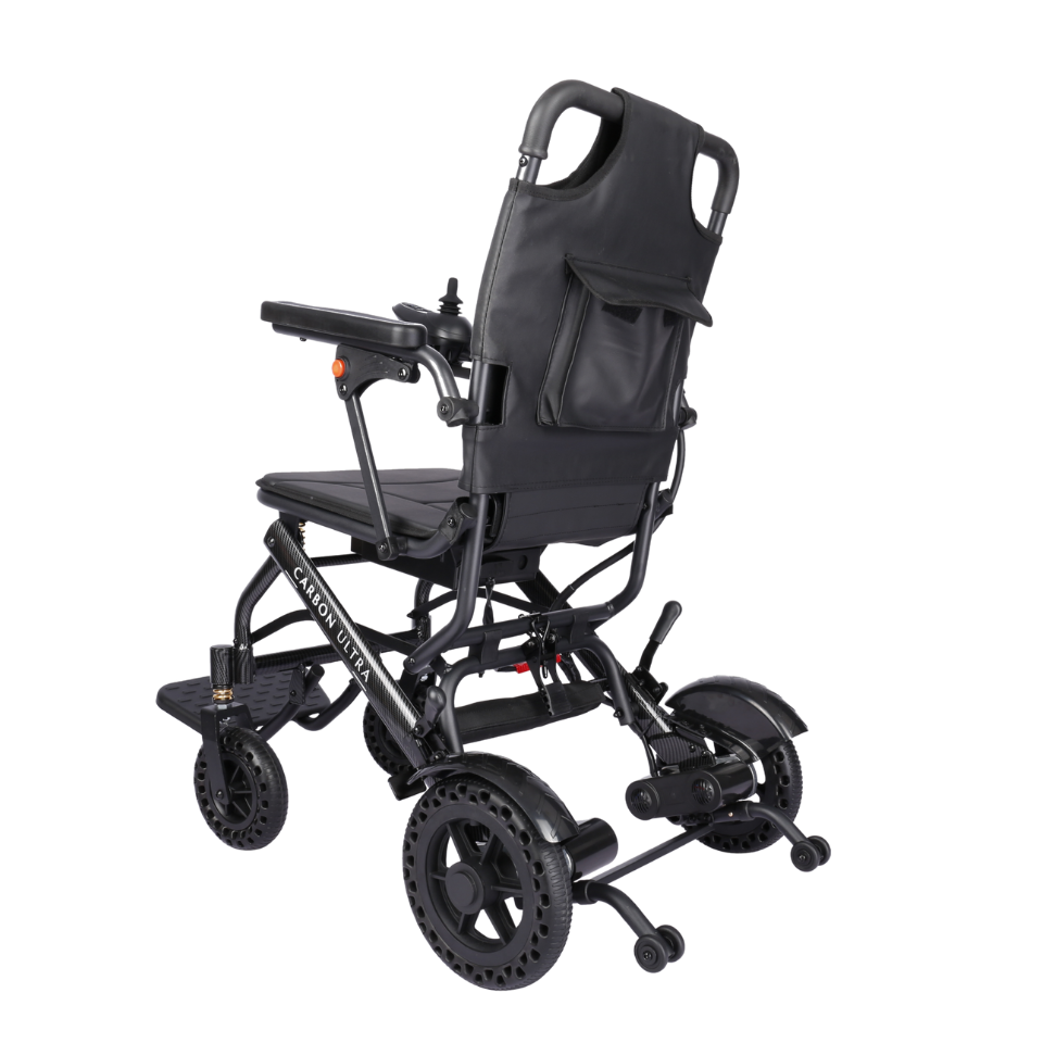 HeCare Carbon Ultra-Light Electric Wheelchair – Foldable, Lightweight & Travel-Friendly Mobility Chair