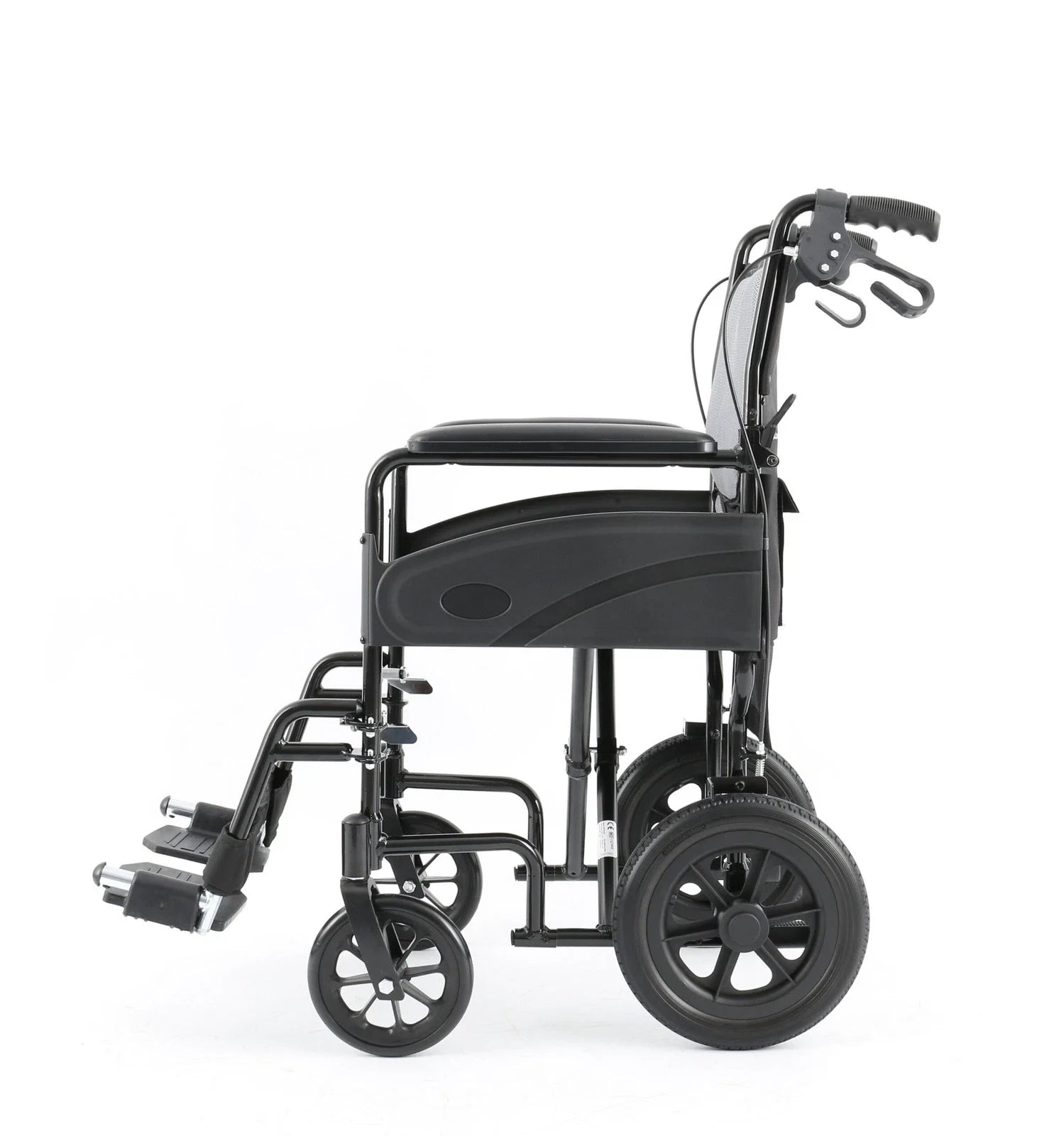 Ultra-Lightweight Folding Wheelchair with Cushioned Seat – Just 11kg
