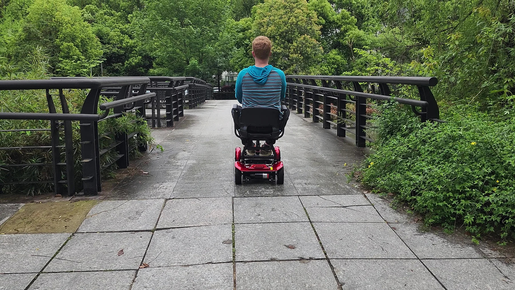 My Mobility Instant Folding Lightweight Portable Mobility Scooter – Manual & Automatic Versions, 24kg, Travel-Friendly, Cushioned Seat