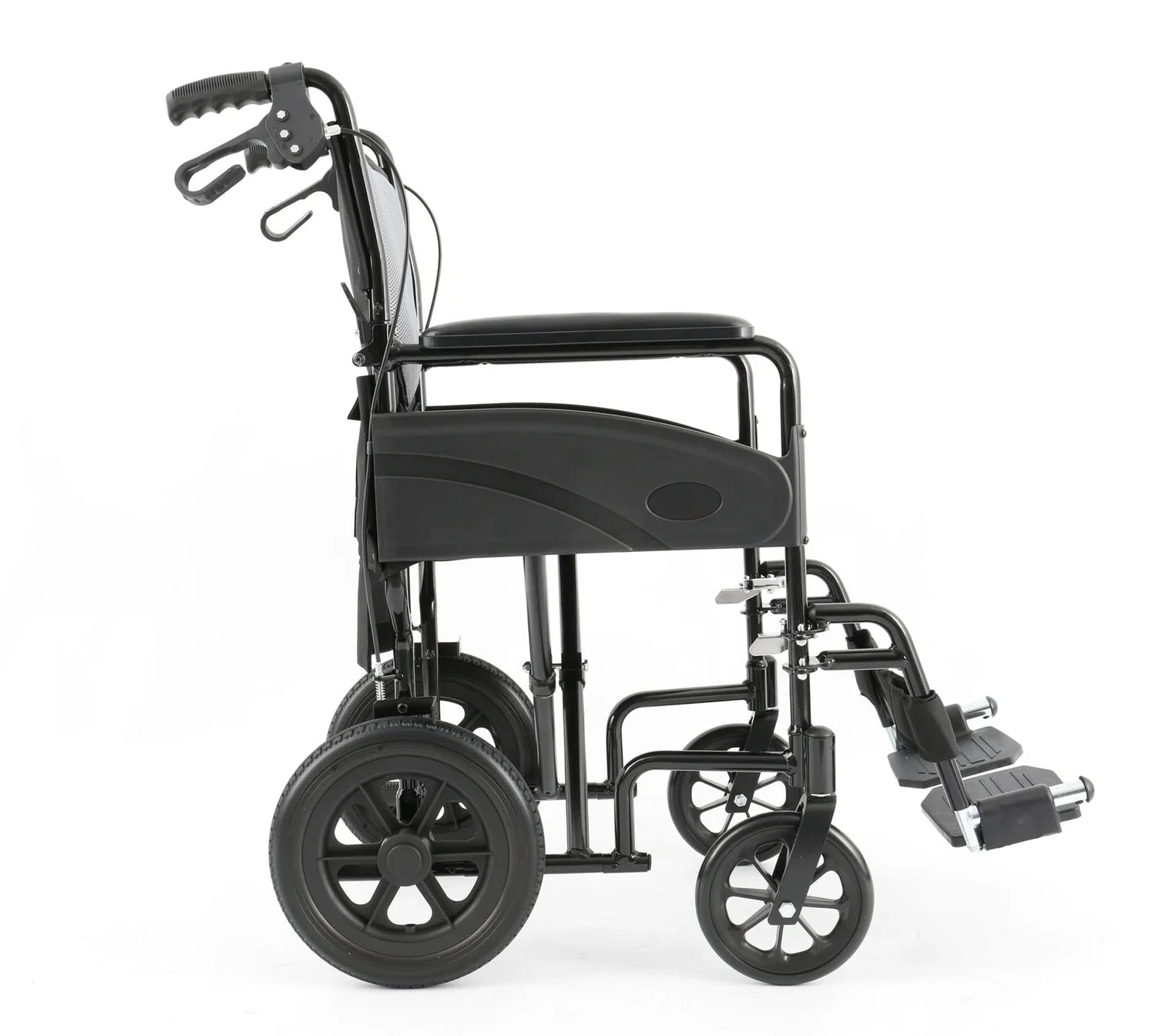 Ultra-Lightweight Folding Wheelchair with Cushioned Seat – Just 11kg