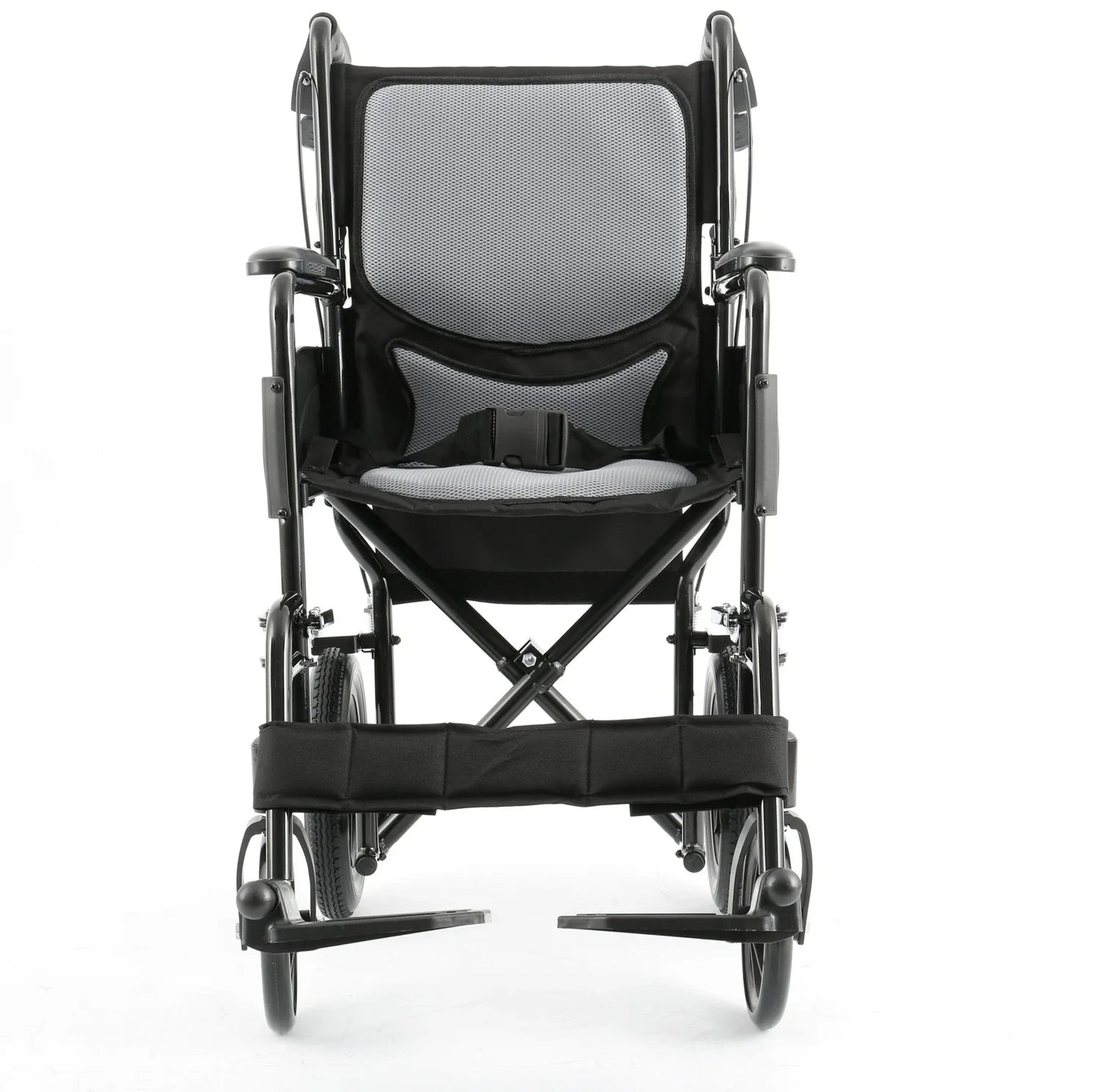 Ultra-Lightweight Folding Wheelchair with Cushioned Seat – Just 11kg