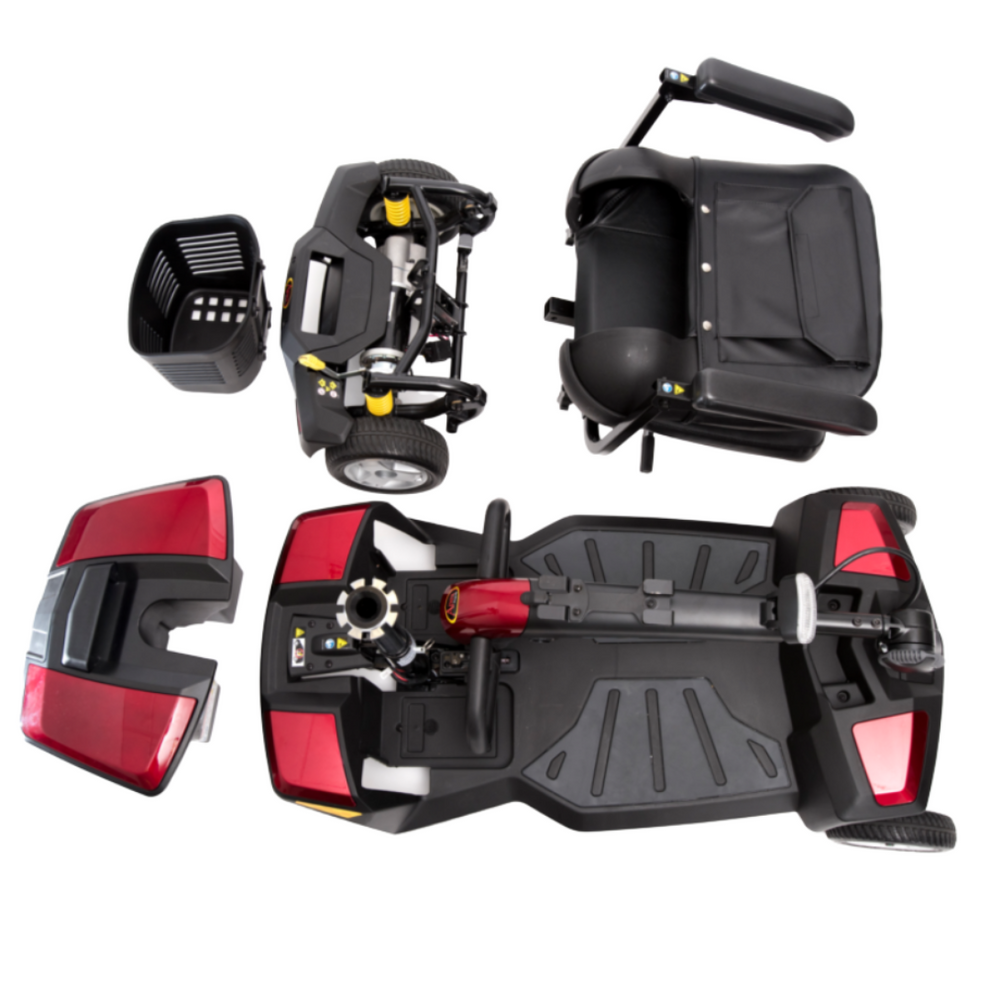Apex Rapid Mobility Scooter – Compact Lightweight Travel Scooter with Comfort-Trac Suspension