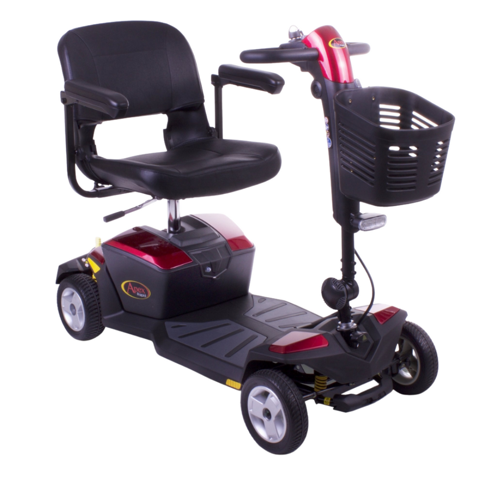 Apex Rapid Mobility Scooter – Compact Lightweight Travel Scooter with Comfort-Trac Suspension