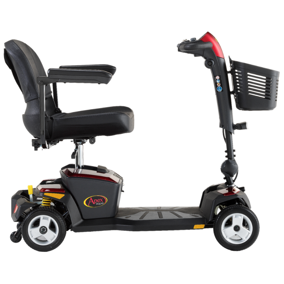 Apex Rapid Mobility Scooter – Compact Lightweight Travel Scooter with Comfort-Trac Suspension