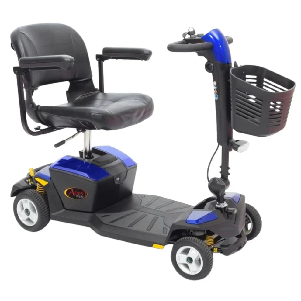 Apex Rapid Mobility Scooter – Compact Lightweight Travel Scooter with Comfort-Trac Suspension