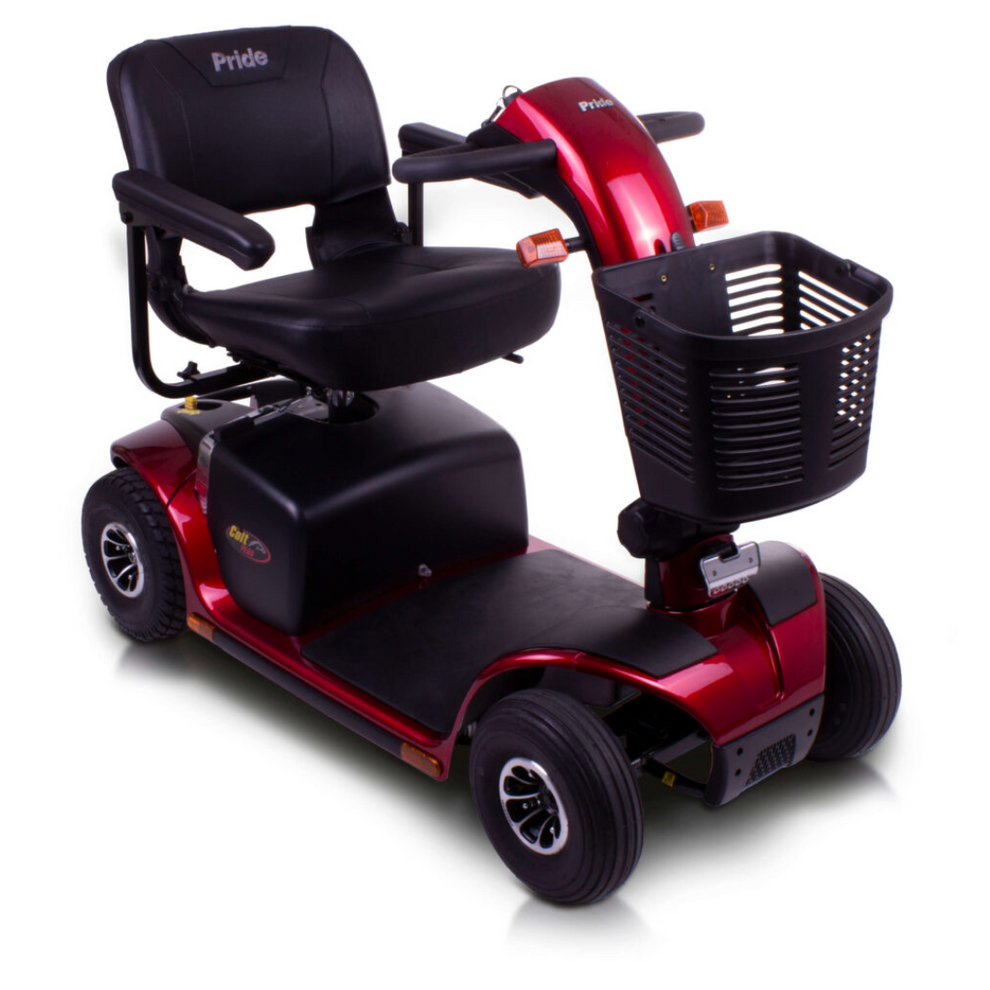 Colt Plus 4 mph Mobility Scooter by Pride Mobility – Comfortable, Stable, and Stylish