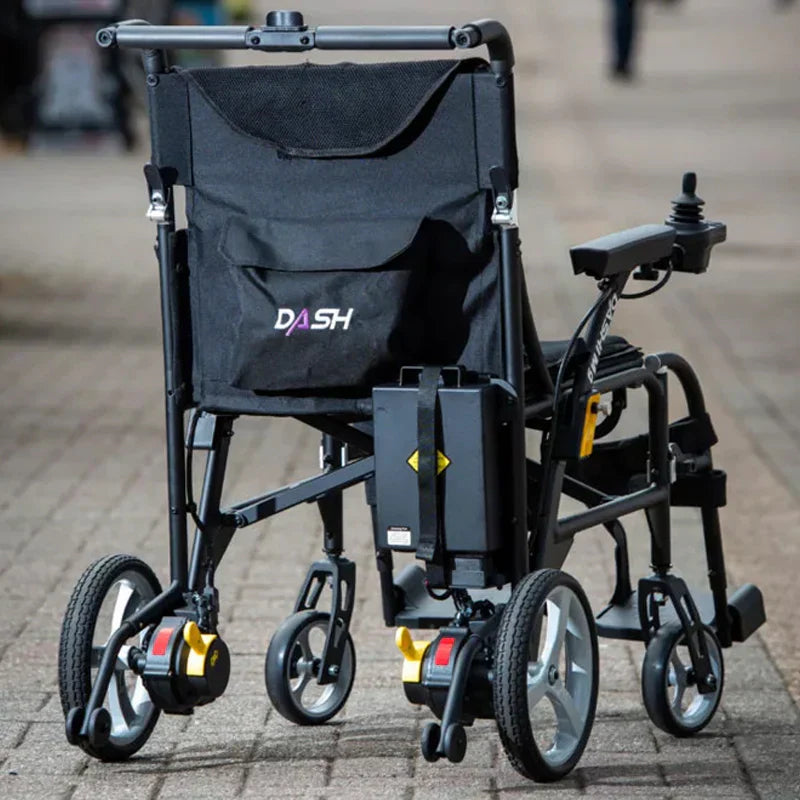 Dashi Ultra Light Magnesium Folding Powerchair – Lightweight & Travel-Friendly