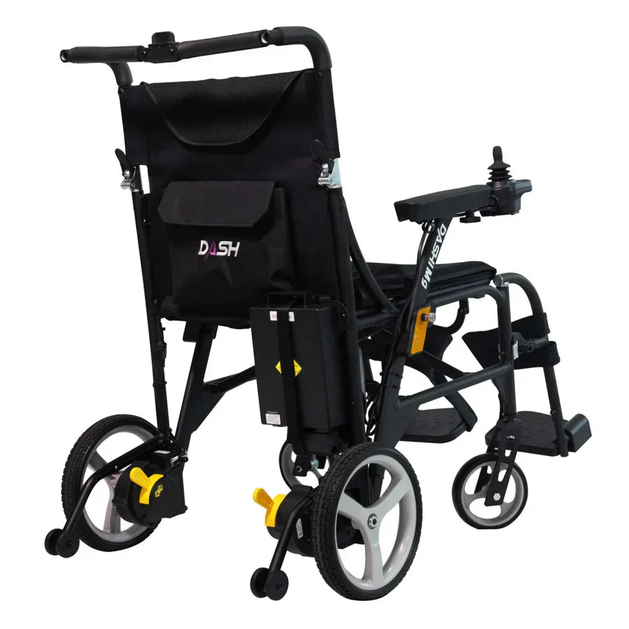 Dashi Ultra Light Magnesium Folding Powerchair – Lightweight & Travel-Friendly