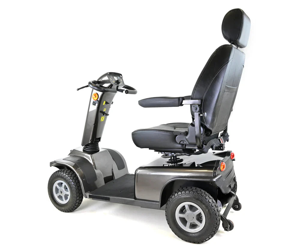 Omega 8 Mobility Scooter – 8 mph, Long-Range, All-Terrain & Adjustable Captain’s Seat