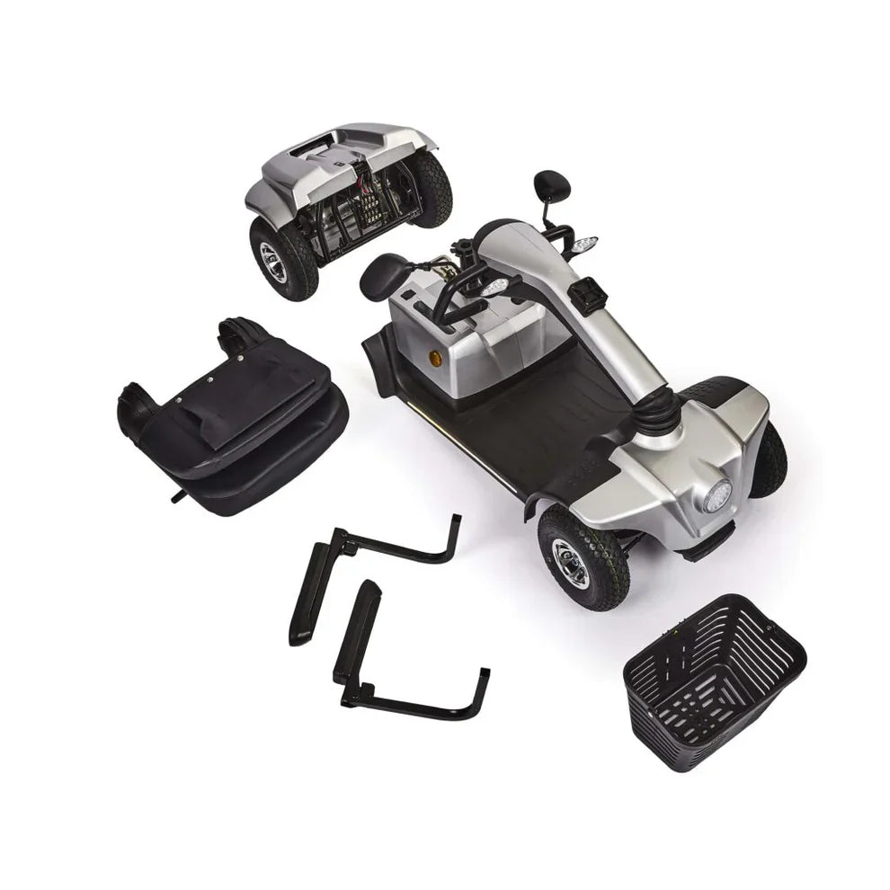 eMove 4 Pavement Mobility Scooter – Lightweight, Travel-Friendly 4mph Scooter with Comfortable Ride
