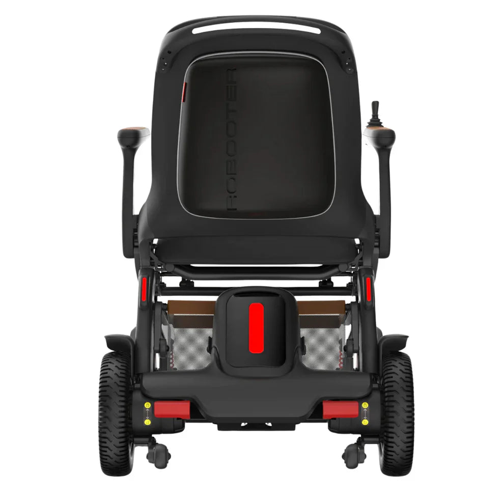 Robooter E60 Folding Powerchair – All-Terrain Omni-Wheel Electric Wheelchair with Long Range