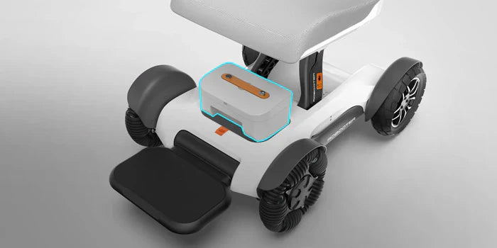 Robooter X40 Folding Powerchair – Lightweight Automatic Electric Wheelchair with Omnidirectional Wheels