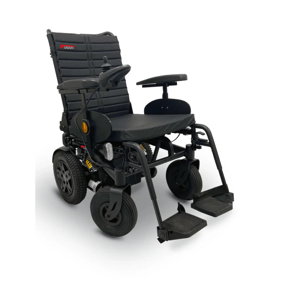Fusion E Rear Wheel Drive Powerchair – Reliable, Affordable & Versatile Electric Wheelchair