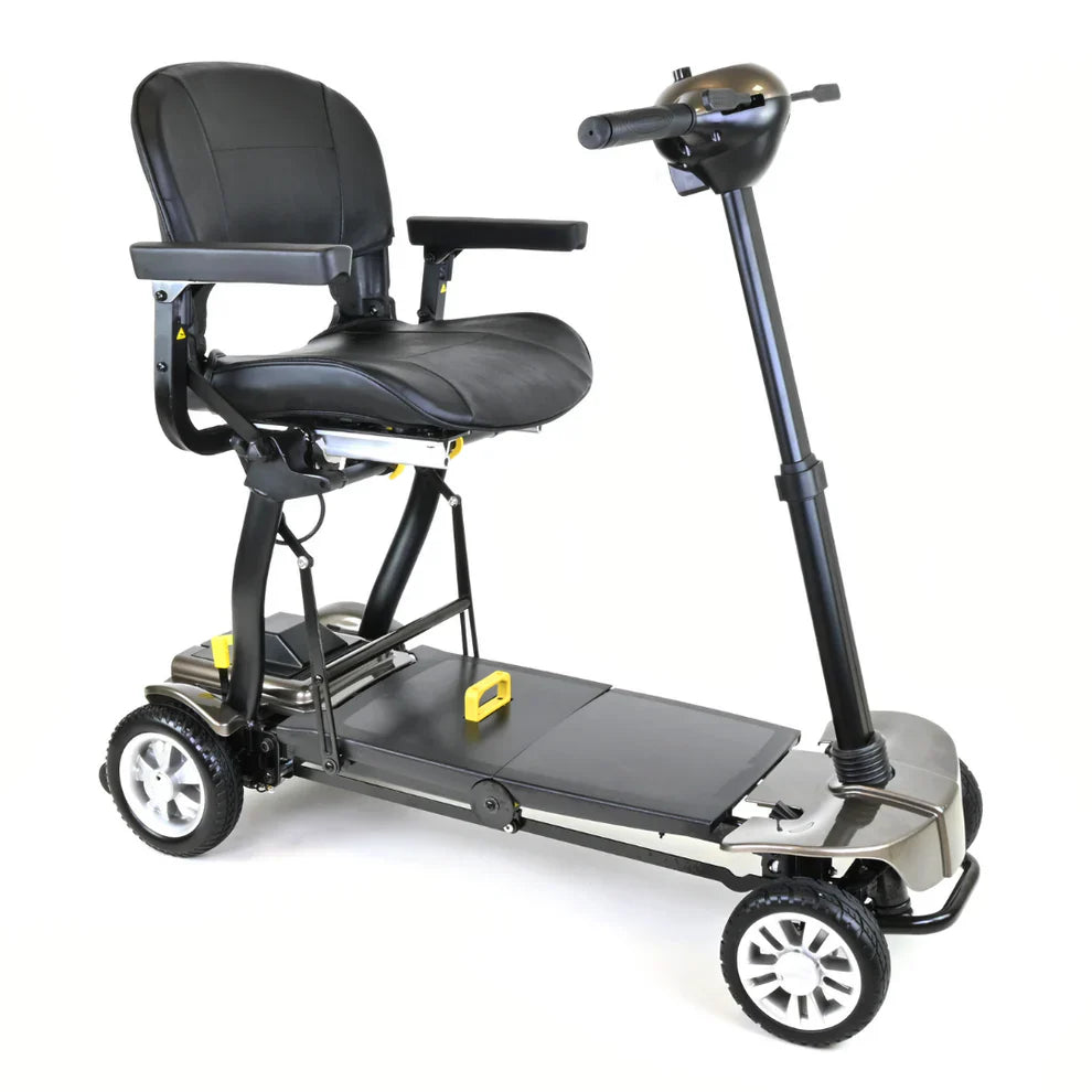 Globe Trotter Folding Mobility Scooter – Ultra-Lightweight, Travel-Friendly, 4-Wheel Design