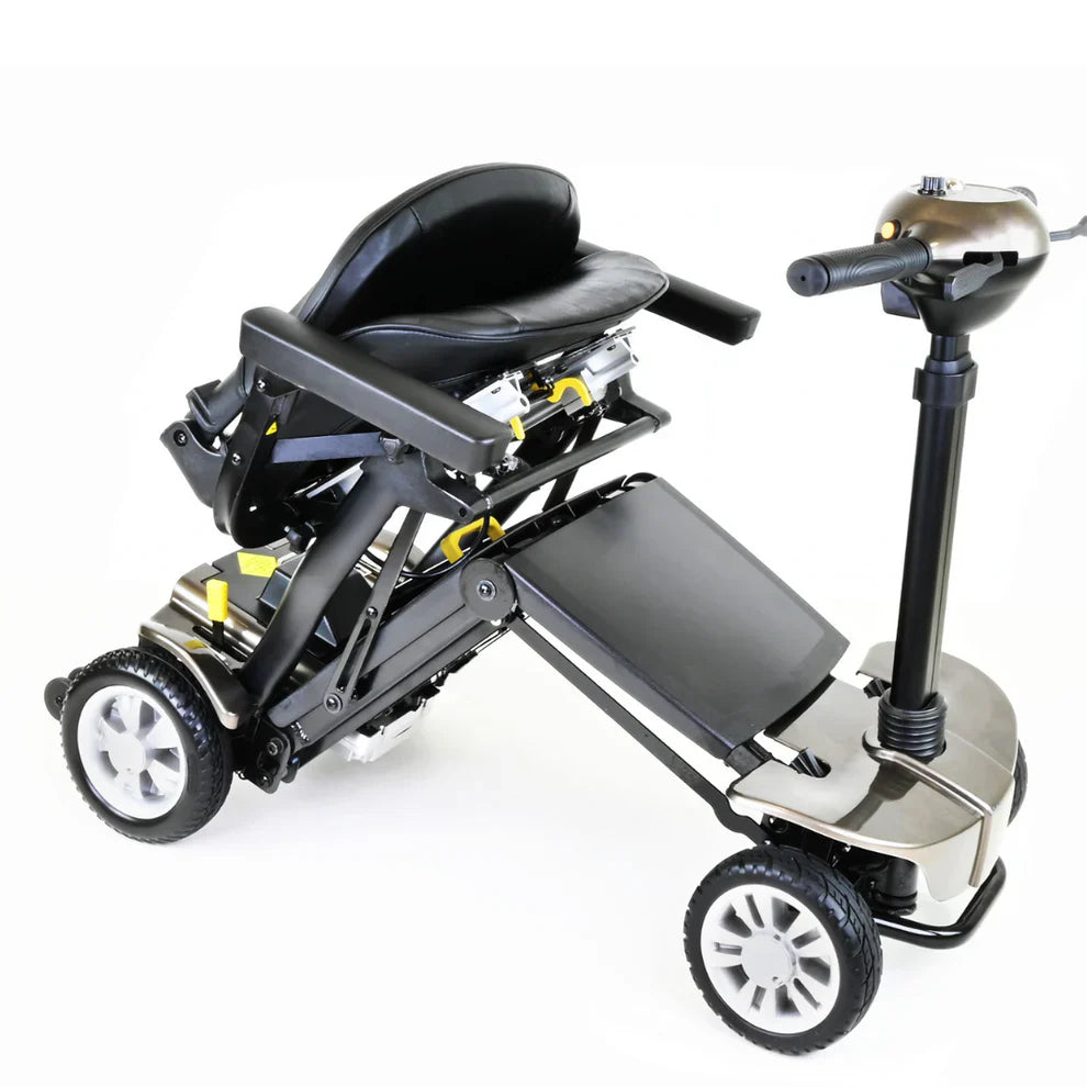Globe Trotter Folding Mobility Scooter – Ultra-Lightweight, Travel-Friendly, 4-Wheel Design