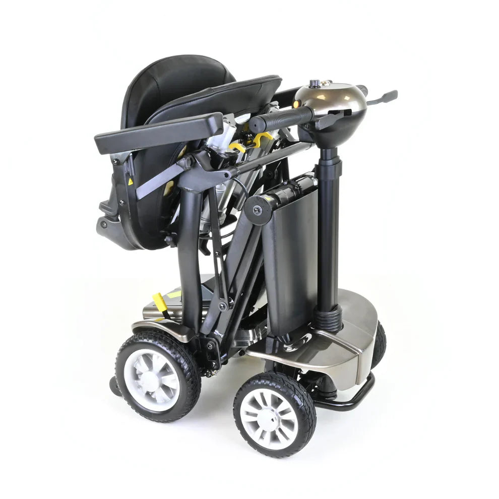 Globe Trotter Folding Mobility Scooter – Ultra-Lightweight, Travel-Friendly, 4-Wheel Design