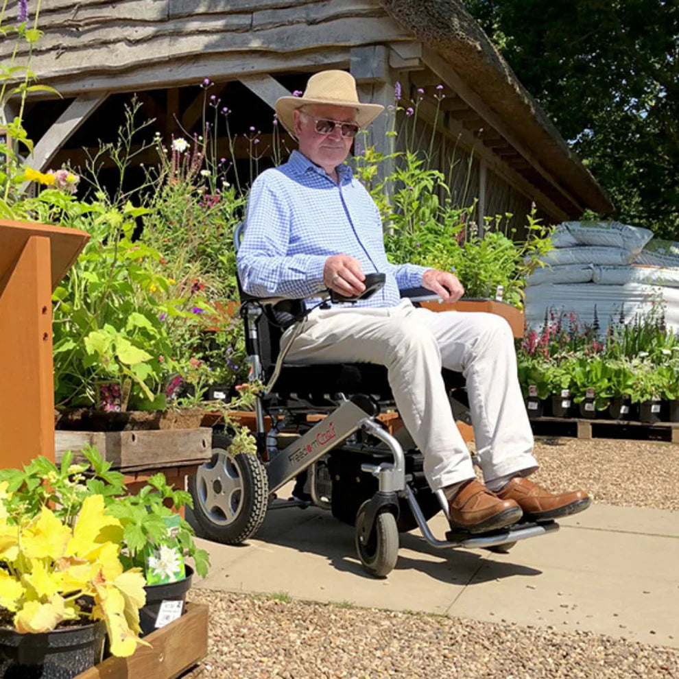 Freedom Chair A06L Electric Folding Wheelchair – Lightweight, All-Terrain & Travel-Ready