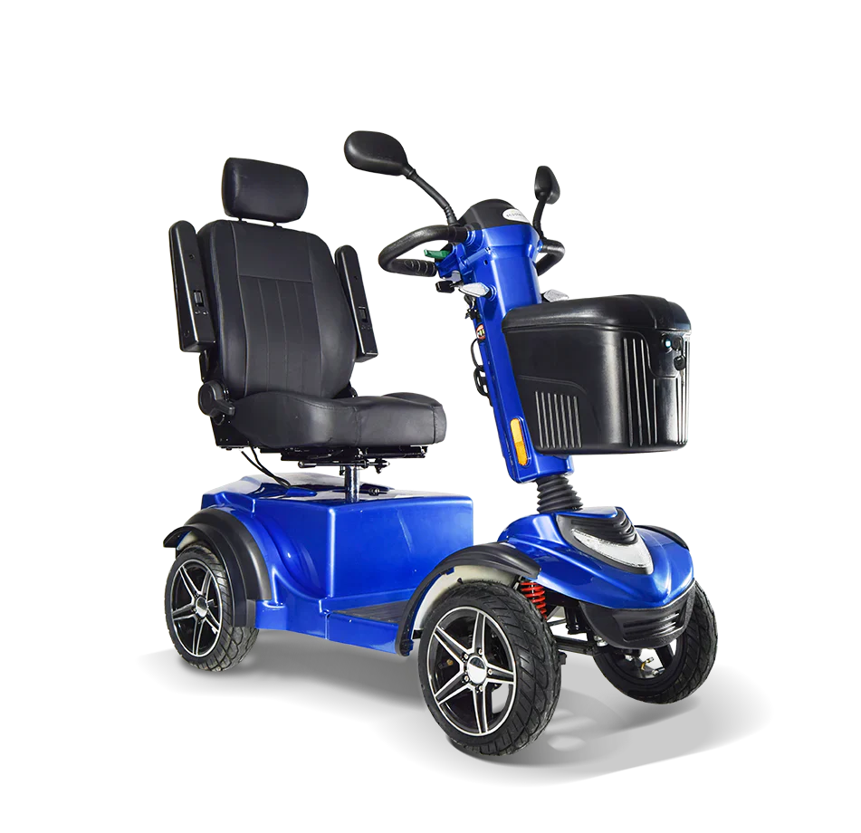 Ignite Mini 8 mph Mobility Scooter – Long-Range, Heated Seat & Ultra-Soft Suspension