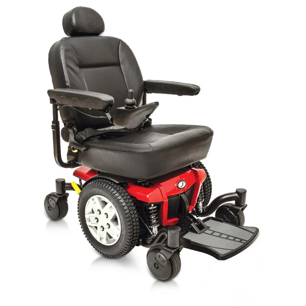 Jazzy 600 ES Powerchair by Pride Mobility – Mid-Wheel, Indoor & Outdoor Comfort