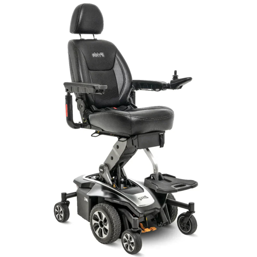 Jazzy Air 2 Elevating Powerchair – Compact Mid-Wheel Drive with 12” Seat Lift
