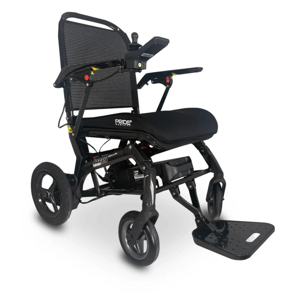 Jazzy Carbon Ultra Lite Powerchair – Lightweight Folding Electric Wheelchair for Active Users