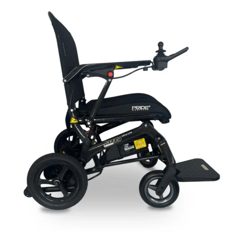 Jazzy Carbon Ultra Lite Powerchair – Lightweight Folding Electric Wheelchair for Active Users