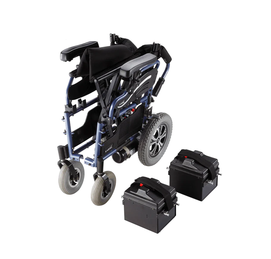 Falcon KP-25.2 Folding Electric Wheelchair – Lightweight, Compact & Travel-Ready Powerchair