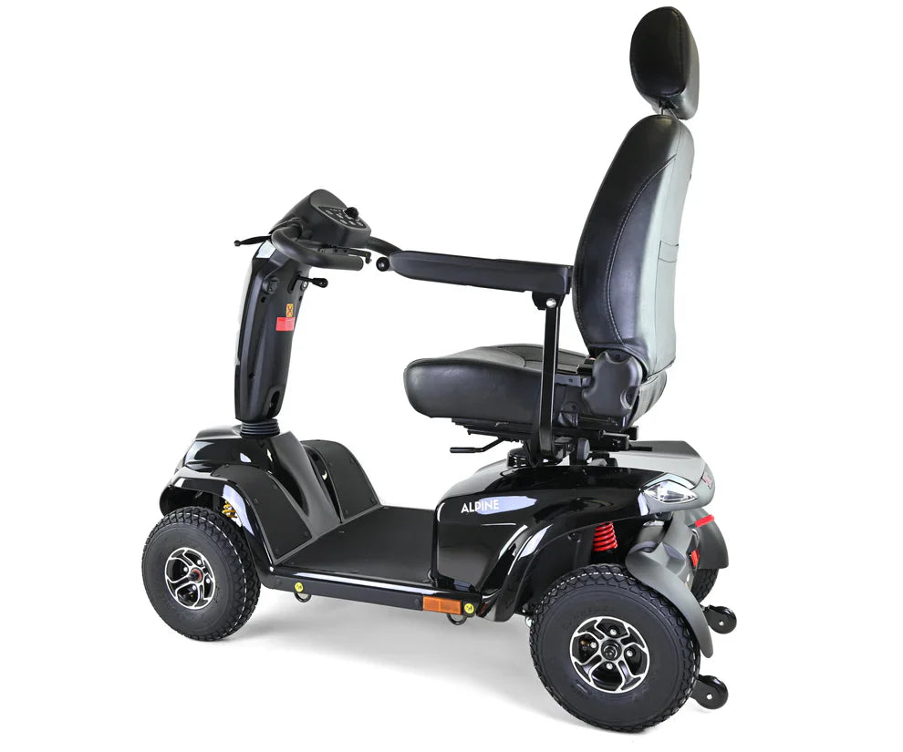 Alpine 8 mph All-Terrain Mobility Scooter – Long-Range, Heavy-Duty & Adjustable Captain’s Seat