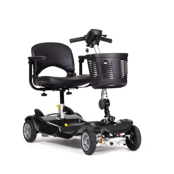 Astrolite 4mph Mobility Scooter – Lightweight Travel Scooter, Foldable, Swivel Seat, Airline-Friendly Battery