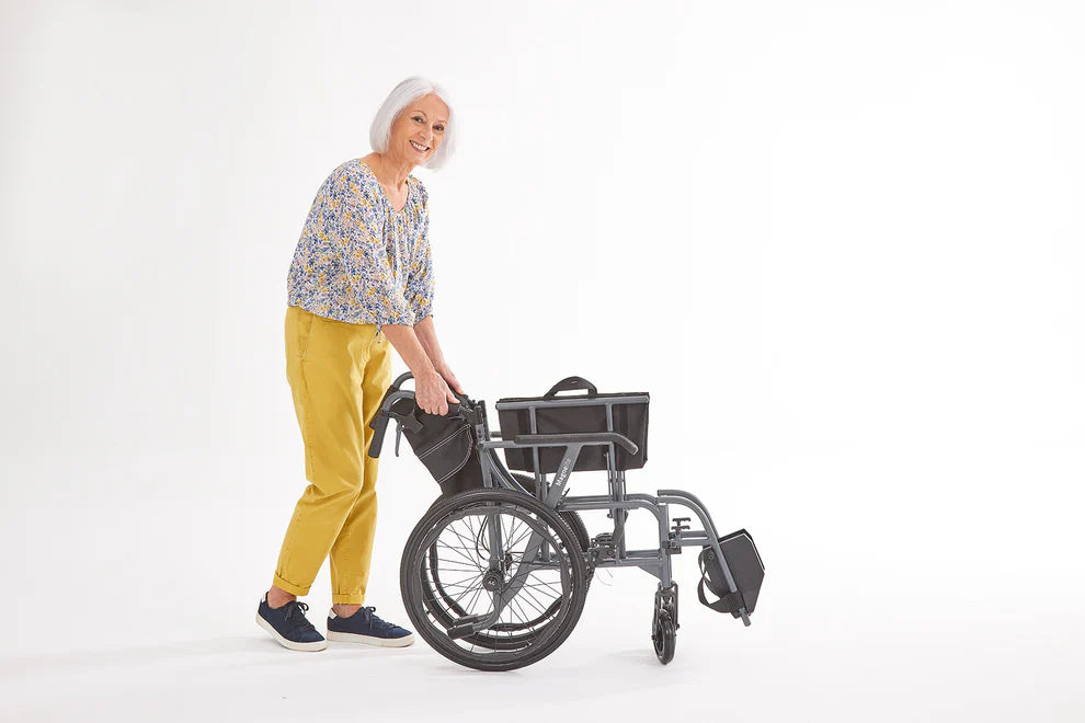 Magnelite Self-Propel Wheelchair – Lightweight Magnesium Frame & Easy Mobility