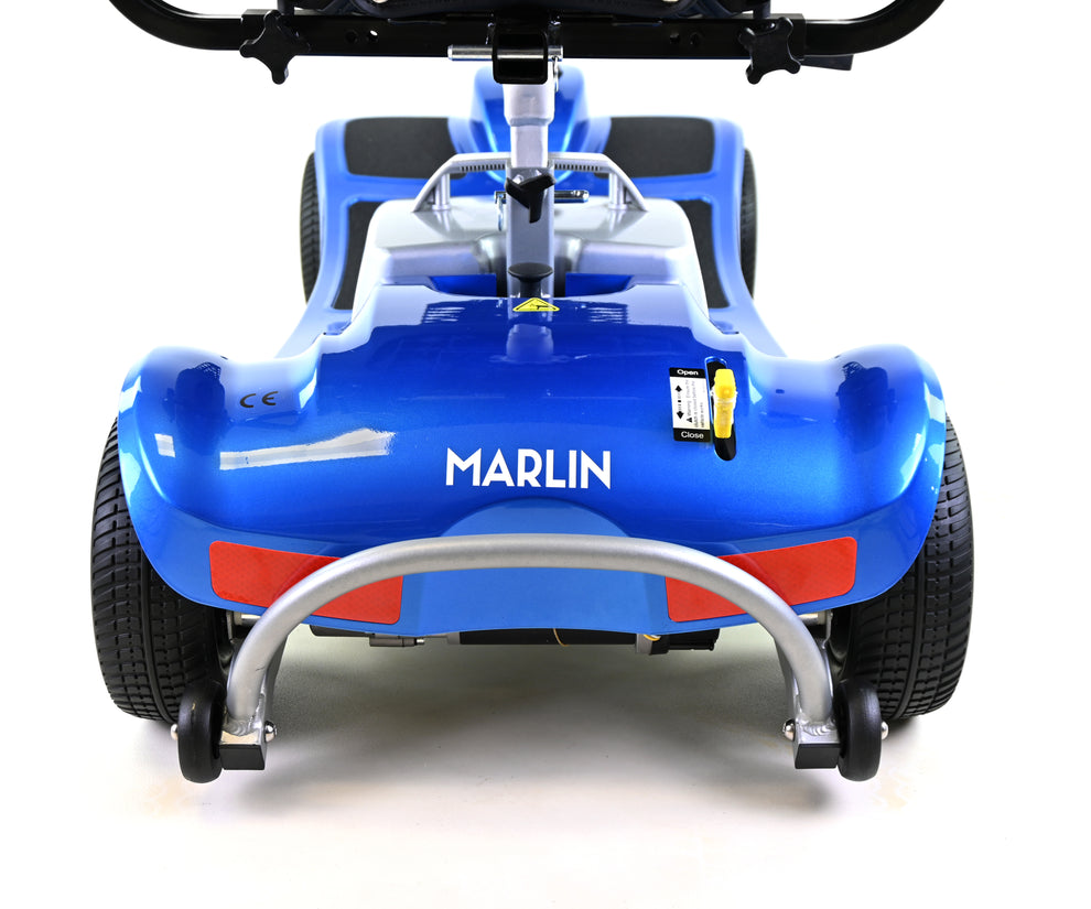 Marlin Mobility Scooter by One Rehab – Lightweight, Foldable, Full Suspension, 30-Mile Range