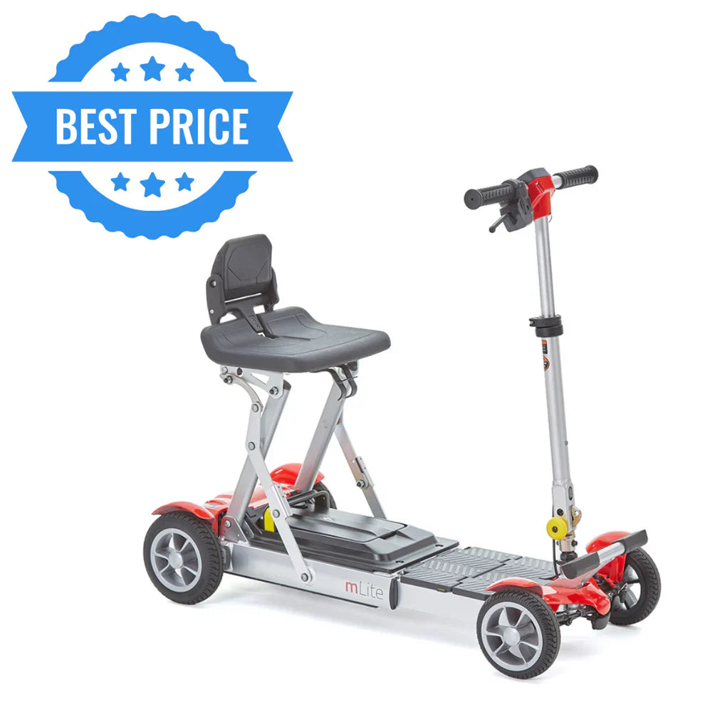 mLite Folding Mobility Scooter – Ultra-Lightweight, Compact & Travel-Friendly