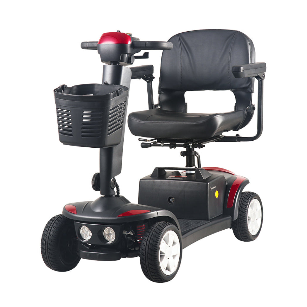 My Mobility Outdoor Electric Mobility Scooter – 20Ah Battery, 16-Mile Range, Full Suspension, 9” Wheels, Swivel Seat