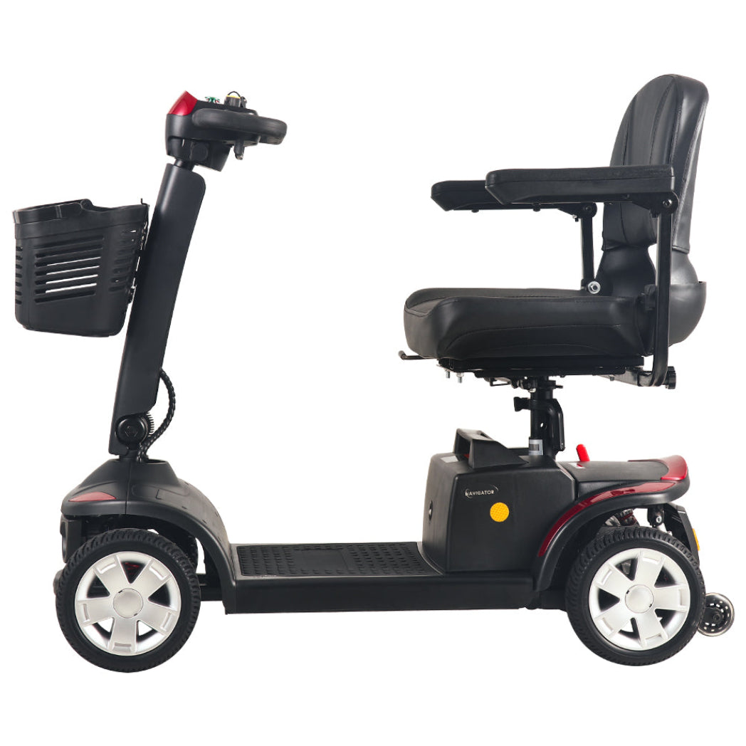 My Mobility Outdoor Electric Mobility Scooter – 20Ah Battery, 16-Mile Range, Full Suspension, 9” Wheels, Swivel Seat